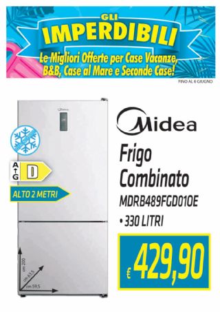 FRIGO MIDEA MDRB489FGD01O